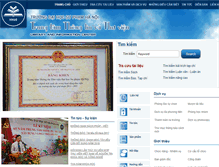 Tablet Screenshot of lib.hnue.edu.vn